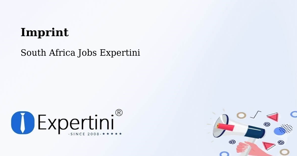 Imprint – Cullinan - South Africa Jobs Expertini
